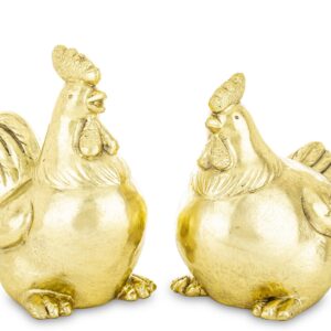 Figúrka zlatej sliepky