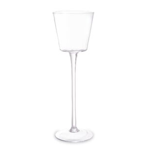 Vysoký sklenený svietnik