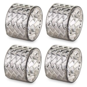 Sada 4 krúžkov na obrúsky