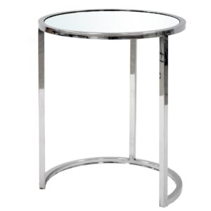 Luxusný strieborný odkladací stolík