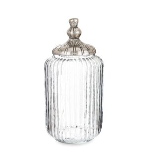 Dekoratívna sklenená nádoba