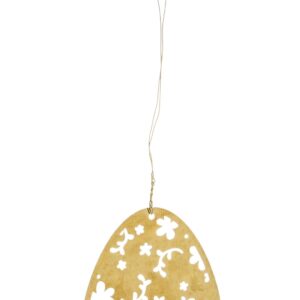Zlatá Ozdoba na zavesenie - Vajíčko