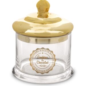 Dekoratívna sklenená nádoba