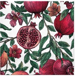 Ozdobné obrúsky – Granatové jablko