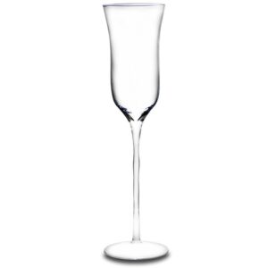 Ozdobný sklenený svietnik