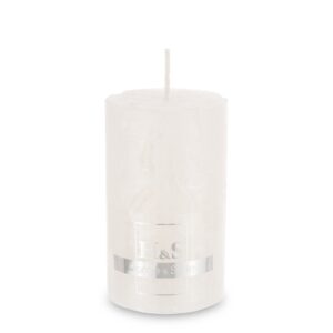 Rustikálna elegantná stĺpová sviečka 60/100