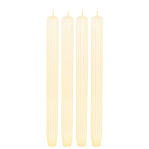 Sada 4 sviečok Luna v ceruzke 25/300 krémová.
