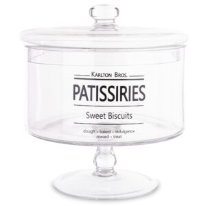 Dekoratívna sklenená nádoba