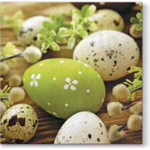 Veľkonočné obrúsky – Zelené