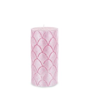 Stredná valcová sviečka Manhattan Pink