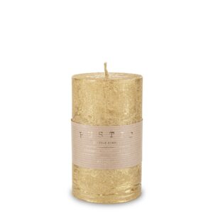 Zlatá Rustikálna sviečka - Stredná