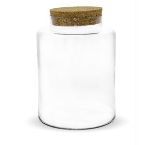 Sklenený pohár + korok