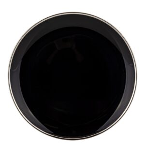 Dekoratívna čierna podložka pod tanier