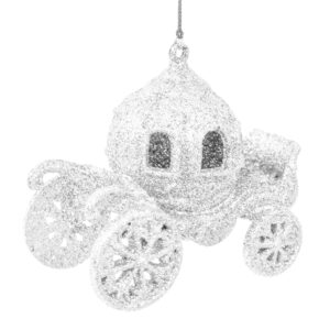 Biela Vianočná dekorácia – Koč