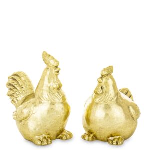 Figúrka zlatej sliepky