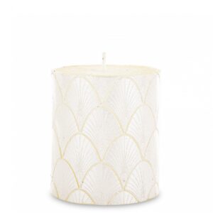Biela dekoratívna sviečka - Malá