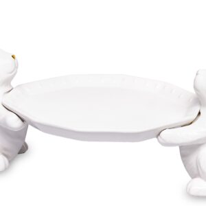 Stojan na tortu so zajačikmi