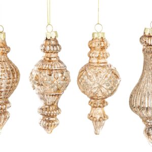 Sada 4 ozdobných dekorácií