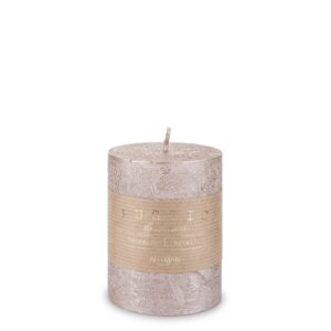 Sviečka Rose Gold Rustic Metallic - Malá