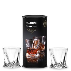 Pohár na whisky Bohemia Prestige Quadro 2x