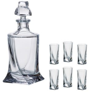 Luxusná sada pohárov Likér s karafou