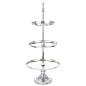 Strieborný etažér - trojitý