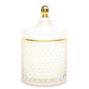 Dekoratívna sklenená nádoba