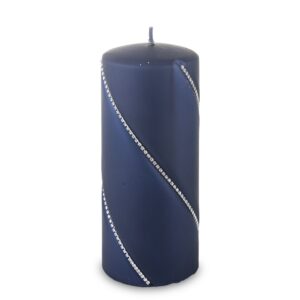 Sviečka Bolero Námornícka modrá - Veľká