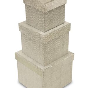 Sada 3 úložných boxov