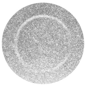 Ozdobný strieborný tanier