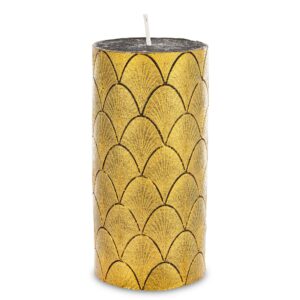 Ozdobná zlatá sviečka - Veľká