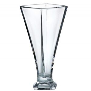 Luxusná sklenená váza Quadro