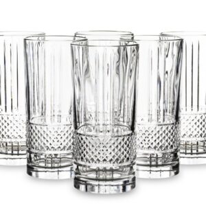 Pohár Brillante vysoký, 370 ml, sada 6 kusov