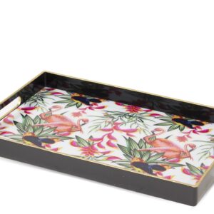 Glamour ozdobný podnos s pelikánmi