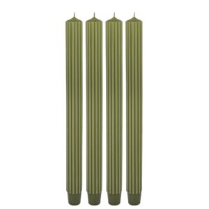 Sada 4 sviečok v ceruzke Pl Luna 25/300 khaki.