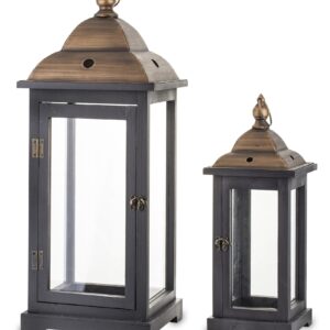 Lampáše drevené 2x