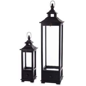 Lampáše drevené 2x