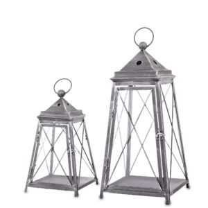 Kovové lampáše 2x