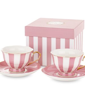 Šálka s podšálkou Rose 2ks