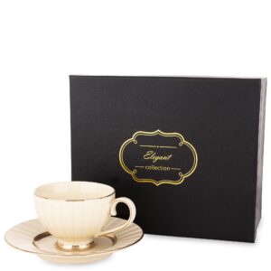 Šálka s podšálkou Elegant