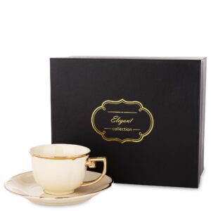 Šálka s podšálkou Elegant